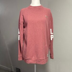 PINK Victoria's Secret Pink Sweatshirt Terry Cloth Like Material